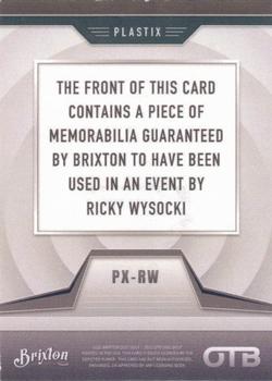2022 Brixton OTB - Plastix #PX-RW Ricky Wysocki Back
